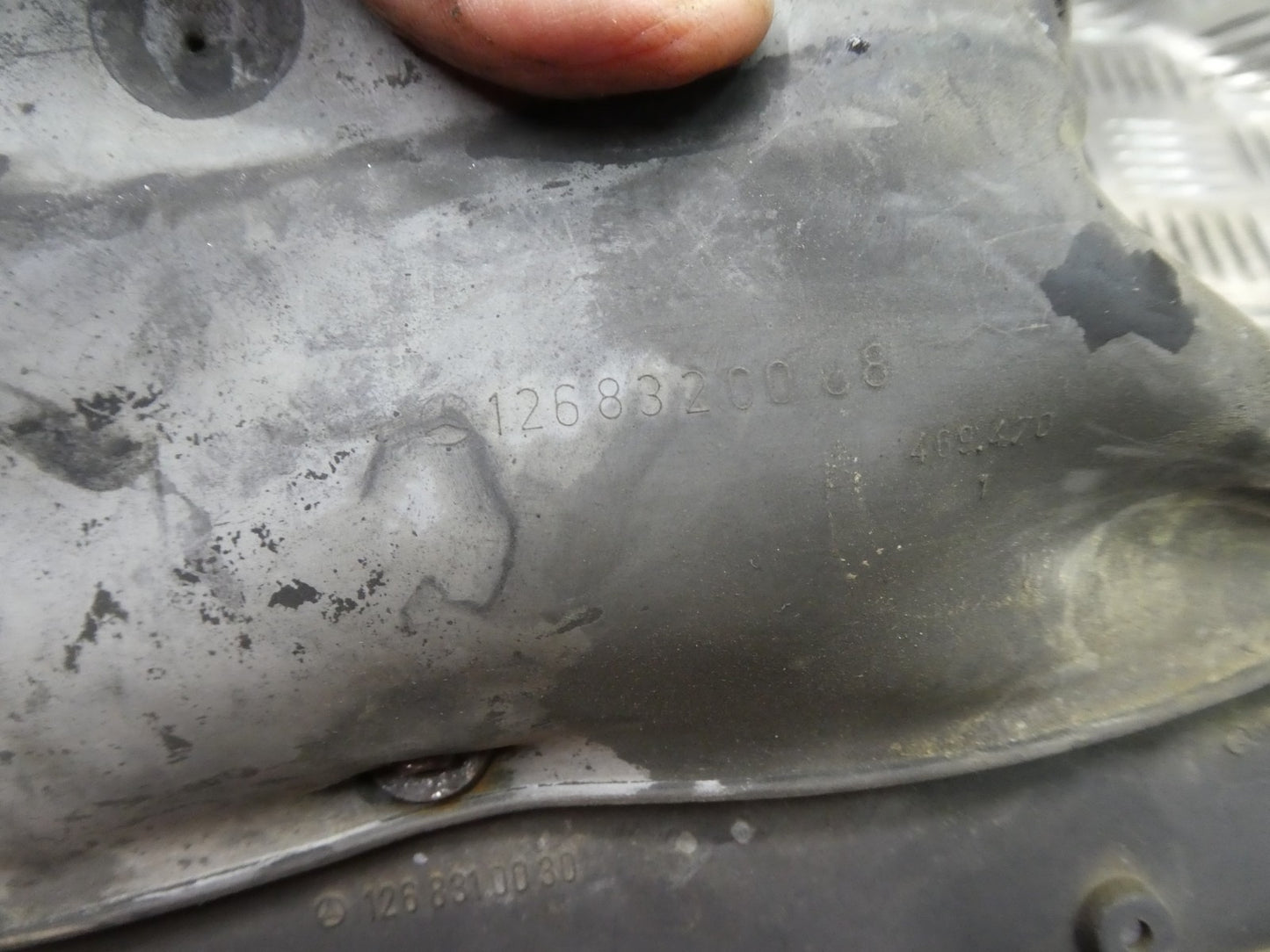 Mercedes-Benz W126 C126 Lüftungs Luft Dusche Düse Mitte Gitter Klima Regler