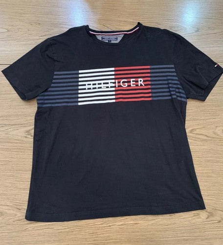 Original Tommy Hilfiger T-shirt Herren u. junge Männer Grösse XXL Blau