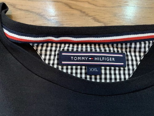 Original Tommy Hilfiger T-shirt Herren u. junge Männer Grösse XXL Blau