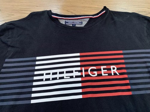 Original Tommy Hilfiger T-shirt Herren u. junge Männer Grösse XXL Blau