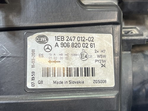 Mercedes Sprinter W906 2.2 CDI Scheinwerfer rechts A9068200261