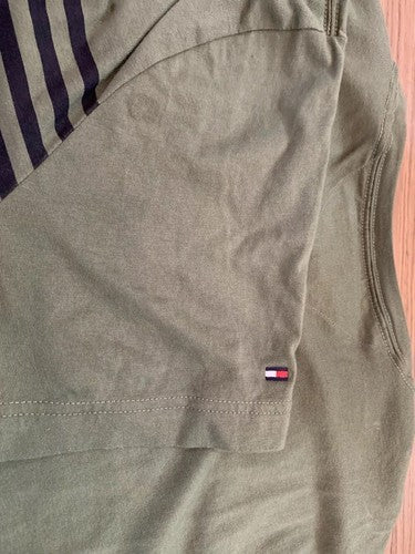 Original Tommy Hilfiger T-shirt Herren u. junge Männer Grösse XXL Grün