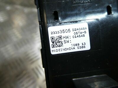 Opel Insignia B 2018 Fensterheber schalter beifahrer vorne rechts GM ORIGINAL gebraucht - 23333505
