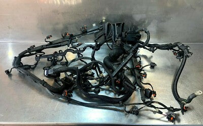 Porsche PANAMERA 970 4.8 Motorkabelbaum Engine Wiring Loom M48.40 ORIGINAL gebraucht - 94860700502