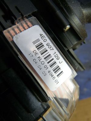 Audi A8 3.0 TDI V6 Quattro Lenkstockschalter 4E0907129J / 4E0953549