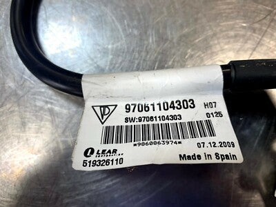 Porsche Panamera 970 Massekabel / Massleitung  Baterie ORIGINAL gebraucht - Karosserie 97061104303