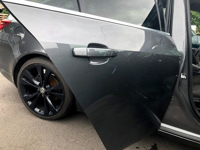OPEL Tür hinten rechts Z177 Karbongrau ohne anbauteile, ohne delle ORIGINAL gebraucht - INSIGNIA