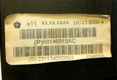 Jeep Grand Cherokee IV WK2 2013-18 Sensor Intrusion Module  68146915AC