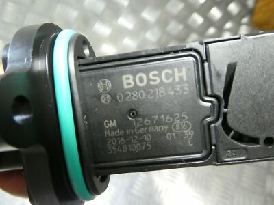 Opel Astra K 2017 Mokka Insignia B 1.4 TURBO Luftmassenmesser GM 12671625