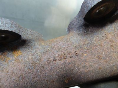 Fiat Scudo 1.6 D Abgaskrümmer 543026 ORIGINAL gebraucht - Multijet