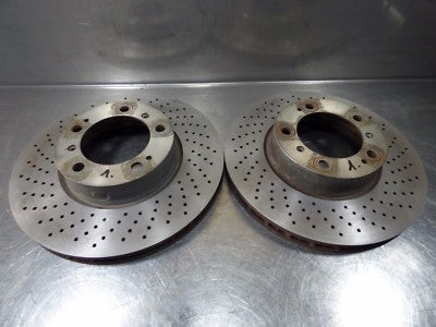 Original Porsche Boxster 987 3.2 S 2005 gebraucht - 2012 1 paar vorne Bremsscheiben