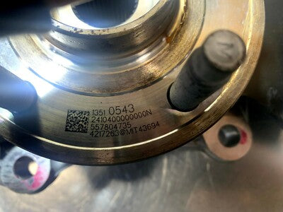 Original OPEL ASTRA K 1.4 Turbo Radnabe Achsschenkel vorne rechts GM 13510543