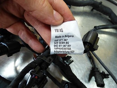 Kabelbaum Motor VW AUDI SEAT SKODA 1.4 TFSI TSI CZD CZDA 0 km ! ORIGINAL gebraucht - Leitungssatz