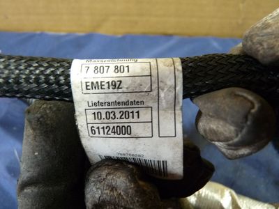 BMW X6 xDrive 30D  Kabelbaum für Lichtmaschine  7807802-03 / 7807801