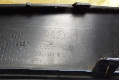 AUDI A8 4E Facelift Einstiegsleiste Leiste hinten links 4E0853995D