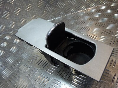 Porsche Panamera 970 Cupholder Getränkehalter hinten Silber 97055348100
