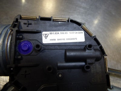 Genuine Porsche 981 Boxster Cayman 911 991 Wiper Motor and Linkage 99162803604