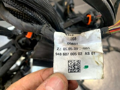 Porsche PANAMERA 970 4.8 Motorkabelbaum Engine Wiring Loom M48.40 ORIGINAL gebraucht - 94860700502