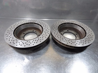 Original Porsche Boxster 987 3.2 S 2005 gebraucht - 2012 1 paar hinten Bremsscheiben