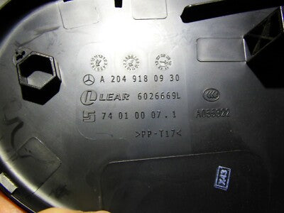 Mercedes W204 C-Klasse 2011 Sitzverkleidung für Fahrersitz A2049180930