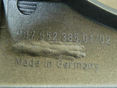 Porsche Boxster Cayman 987 DASH MOULD IN SILVER 987.552.585.01 987.552.585.02