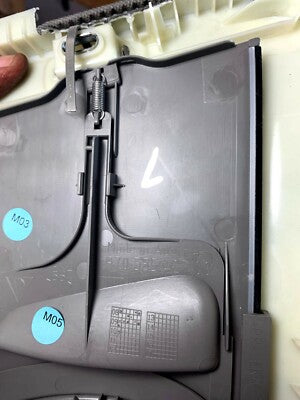 Porsche Panamera 970 Verkleidung B-Säule Abdeckung Gurt links 97055542700