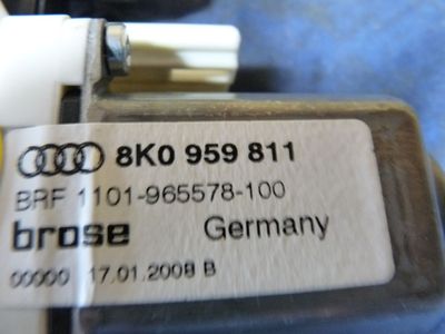 AUDI A4 8K Limo 2.0 TDI Motor hinten links 8K0959811 ORIGINAL gebraucht - Fensterheber