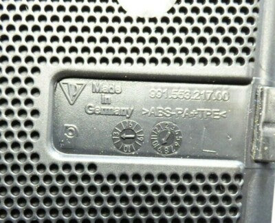 Porsche Boxster Cayman 981 991 Mittelkonsole Seitenverkleidung links schwarz