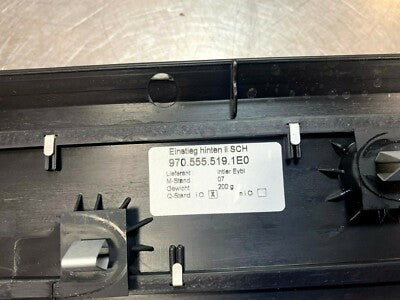 Porsche Panamera 970 Schweller Verkleidung Einstieglesite Schwarz Hinten Links