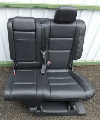 Jeep Grand Cherokee Overland WK2 Leder Sitze Hinten Links schwarz TOP ZUSTAND