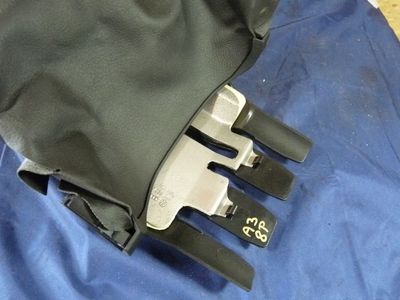 Audi A3 8P 3.2 V6 Lenkradabdeckung KOMPL. 8P0 880 225 S86 / 8P0880225 ORIGINAL gebraucht - Sportback