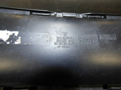 Porsche Boxster 981 Halterahmen mitte Gitter Stoßstange vorne ORIGINAL gebraucht - 98150556900