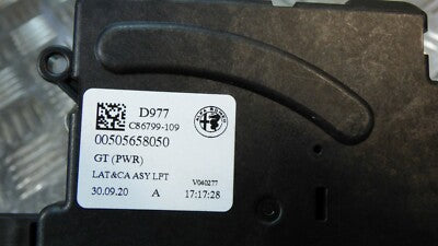 Alfa Romeo Stelvio Facelift Original Heckklappenschloss 00505658050