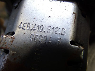 AUDI A8 4E Elektrische Lenksäule 4E0419512D 4E0905852E VW ORIGINAL gebraucht - Facelift