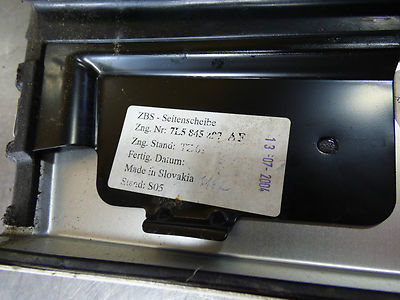 Porsche Cayenne 955 Eckfenster Fenster Seitenscheibe links 7L5845297AF