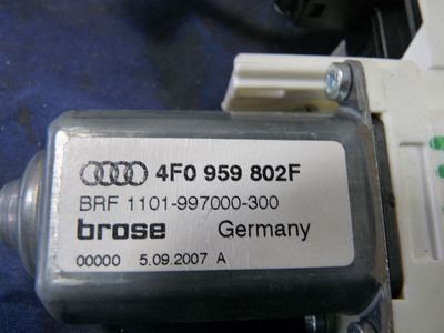 AUDI A6 4F 2.7 TDI S-Line Bj.2008 hinten rechts 4F0959801F ORIGINAL gebraucht - Fensterhebermotor