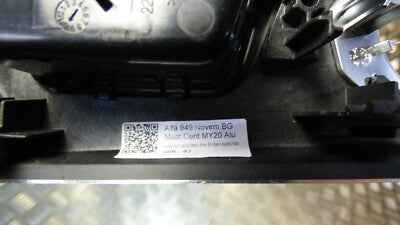 Alfa Romeo Stelvio Q4 2021 Blende Mittelkonsole Alu Dekor Verkleidung