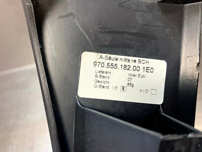 Porsche Panamera 970 Verkleidung A-Säule mitte Rechts schwarz 97055518200 1E0
