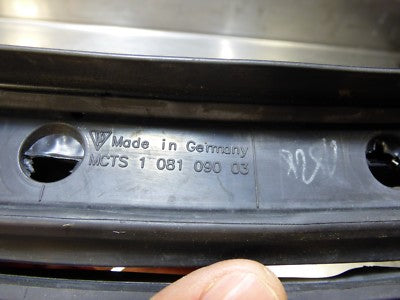 Porsche Boxster 981 Verdeck Halteleiste mitte rechts 98156133000 + 98156193600