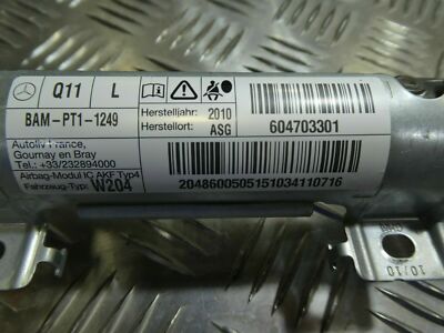 Mercedes W204 Limo Himmel Dach Vorhang Kopf Sicherheitsmodul Links 2048600505
