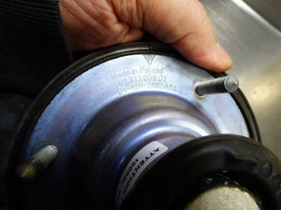 Porsche 981 Federlager Stützlager Domlager Zentrierring Stoßdämpfer Hinterachse