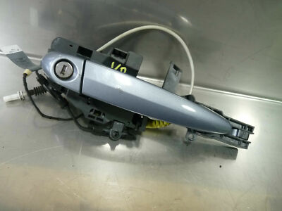 BMW 1 SERIES E87 DRIVER SIDE FRONT DOOR HANDLE & BRACKET IN BLUE Right