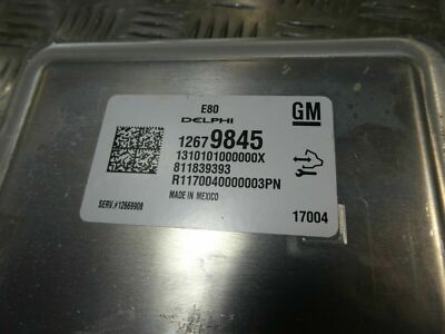 Opel Astra K 1.4 Turbo B14XFT ORIGINAL gebraucht - LE2 Motorsteuergerät Steuergerät ECU GM 12679845