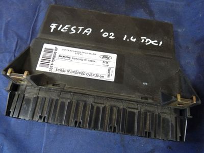 Ford Fiesta V 1.4 TDCI Komfortsteuergerät 2S6T-15K600-BF / ORIGINAL gebraucht - 2S6T15K600BF