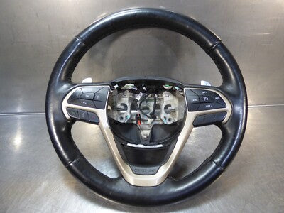 Jeep Grand Cherokee IV WK2 Multifunktion Lederlenkrad Lenkrad beheizt schwarz .