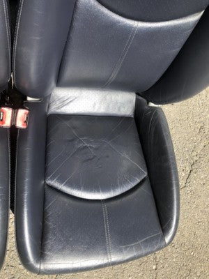 Porsche Boxster Cayman 987 997 Leder Sitze Beifahrersitz Schwarz ORIGINAL gebraucht - Fahrersitz
