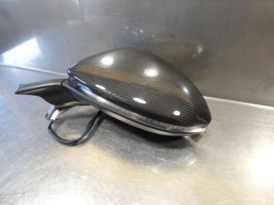 VW Golf 7 VII 5G Außenspiegel  Echt Carbon links 5G1857502HS LED side assist