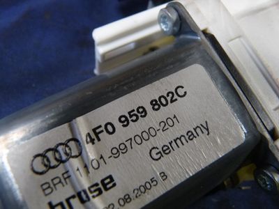 AUDI A6 4F 2.7 TDI V6 Bj.2006 Hinten Rechts 4F0959802C ORIGINAL gebraucht - Fensterhebermotor