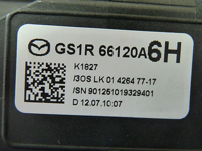 MAZDA 6 Sport 2010 Mitte Halter GS1R66120A ORIGINAL gebraucht - Lenkstockschalter
