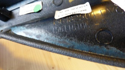 Alfa Romeo Stelvio Q4 2021 Mittelkonsole Links  Schwarz-Stitched Leder Abdeckung